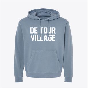 De Tour Village Michigan Classic Block Pigment-Dyed Hoodie