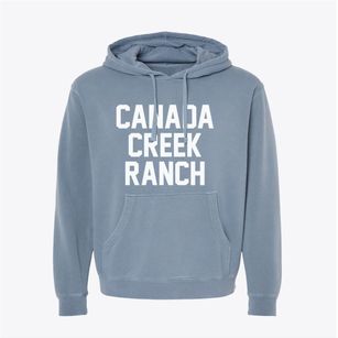 Canada Creek Ranch Michigan Classic Block Pigment-Dyed Hoodie