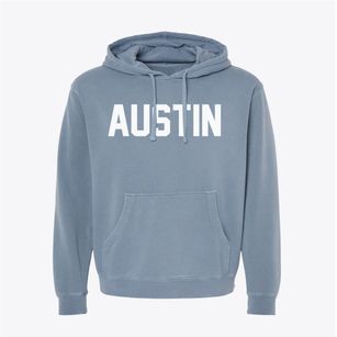 Austin Nevada Classic Block Pigment-Dyed Hoodie