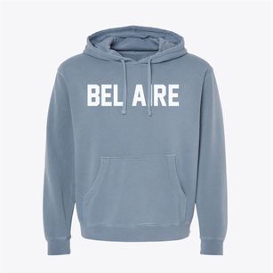 Bel Aire Kansas Classic Block Pigment-Dyed Hoodie