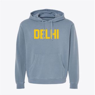 Delhi New York Classic Block Pigment-Dyed Hoodie
