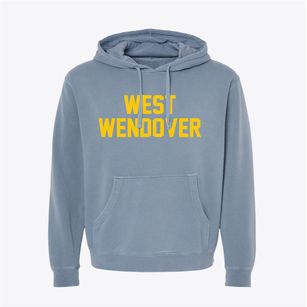 West Wendover Nevada Classic Block Pigment-Dyed Hoodie