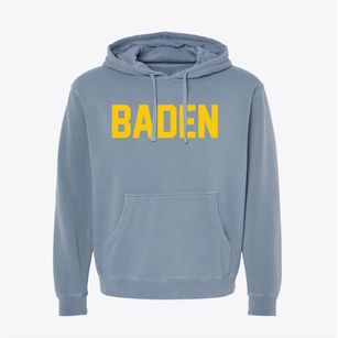 Baden Pennsylvania Classic Block Pigment-Dyed Hoodie