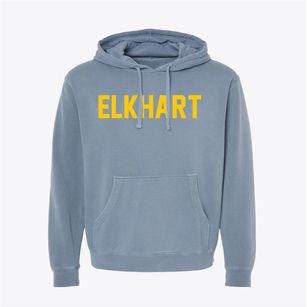 Elkhart Texas Classic Block Pigment-Dyed Hoodie