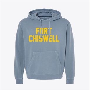 Fort Chiswell Virginia Classic Block Pigment-Dyed Hoodie