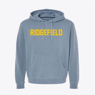 Ridgefield Connecticut Classic Block Pigment-Dyed Hoodie