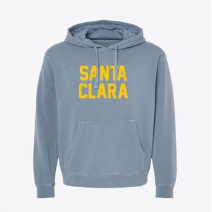 Santa Clara California Classic Block Pigment-Dyed Hoodie