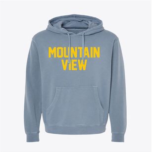 Mountain View Oklahoma Classic Block Pigment-Dyed Hoodie