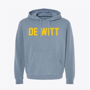 De Witt Nebraska Classic Block Pigment-Dyed Hoodie