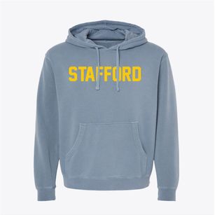 Stafford Texas Classic Block Pigment-Dyed Hoodie