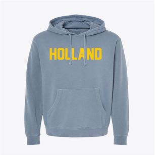 Holland Iowa Classic Block Pigment-Dyed Hoodie