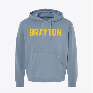 Brayton Iowa Classic Block Pigment-Dyed Hoodie