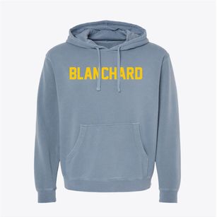 Blanchard Oklahoma Classic Block Pigment-Dyed Hoodie