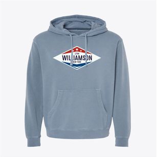 Williamson New York Diamond Star Pigment-Dyed Hoodie