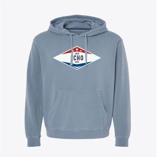 Echo Utah Diamond Star Pigment-Dyed Hoodie