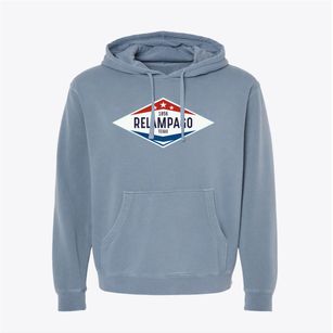 Relampago Texas Diamond Star Pigment-Dyed Hoodie