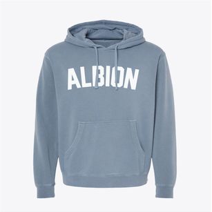 Albion Maine Classic Curve Pigment-Dyed Hoodie