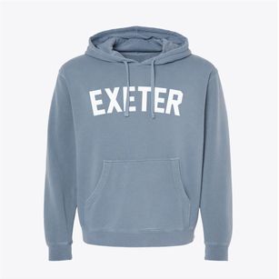 Exeter New York Classic Curve Pigment-Dyed Hoodie