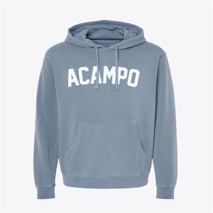 Acampo California Classic Curve Pigment-Dyed Hoodie