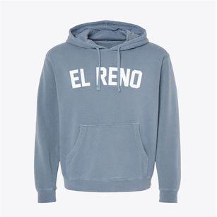 El Reno Oklahoma Classic Curve Pigment-Dyed Hoodie