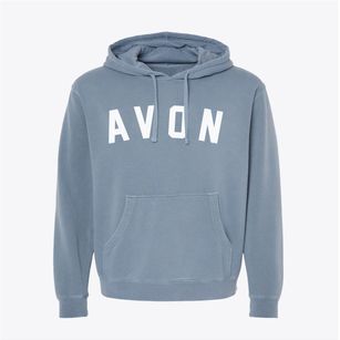 Avon Connecticut Classic Curve Pigment-Dyed Hoodie