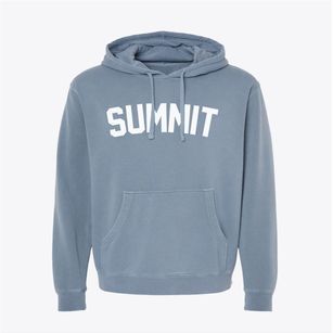 Summit Utah Classic Curve Pigment-Dyed Hoodie