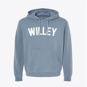 Willey Iowa Classic Curve Pigment-Dyed Hoodie