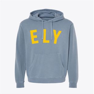 Ely Nevada Classic Curve Pigment-Dyed Hoodie