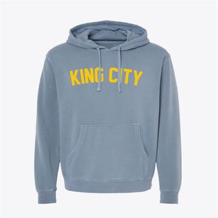 King City California Classic Curve Pigment-Dyed Hoodie