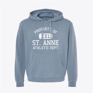 St. Anne Illinois Athletic Dept Pigment-Dyed Hoodie