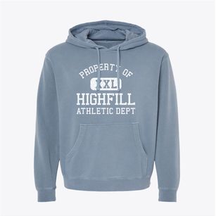 Highfill Arkansas Athletic Dept Pigment-Dyed Hoodie