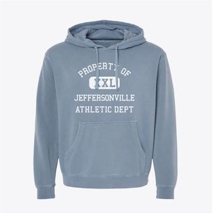 Jeffersonville New York Athletic Dept Pigment-Dyed Hoodie