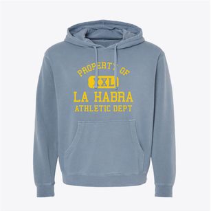 La Habra California Athletic Dept Pigment-Dyed Hoodie