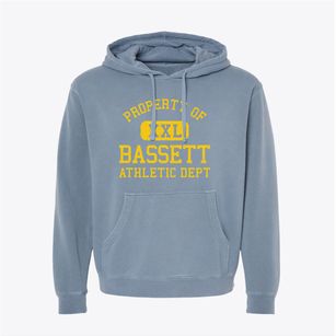 Bassett Virginia Athletic Dept Pigment-Dyed Hoodie