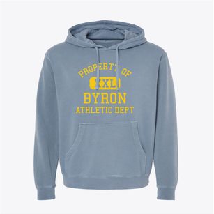 Byron Michigan Athletic Dept Pigment-Dyed Hoodie