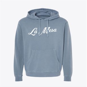 La Mesa California Vintage Team Pigment-Dyed Hoodie