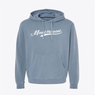 Mount Pleasant North Carolina Vintage Team Pigment-Dyed Hoodie
