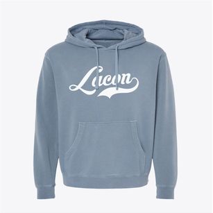 Lacon Illinois Vintage Team Pigment-Dyed Hoodie