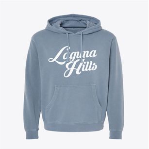 Laguna Hills California Vintage Team Pigment-Dyed Hoodie