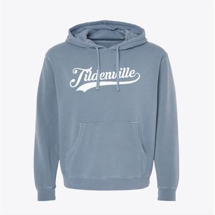 Tildenville Florida Vintage Team Pigment-Dyed Hoodie