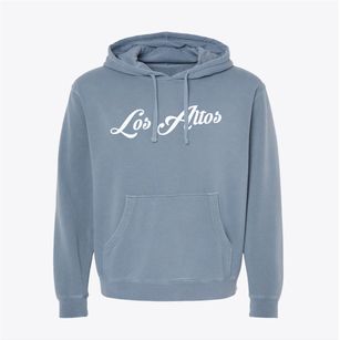 Los Altos California Vintage Team Pigment-Dyed Hoodie