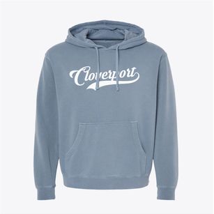 Cloverport Kentucky Vintage Team Pigment-Dyed Hoodie