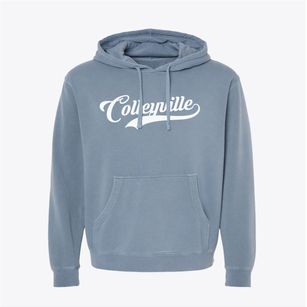 Colleyville Texas Vintage Team Pigment-Dyed Hoodie