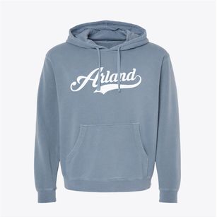 Arland Wisconsin Vintage Team Pigment-Dyed Hoodie