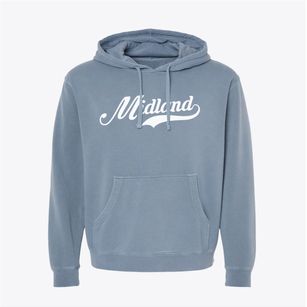 Midland Ohio Vintage Team Pigment-Dyed Hoodie