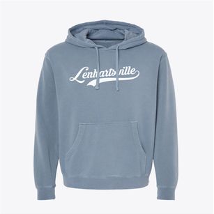 Lenhartsville Pennsylvania Vintage Team Pigment-Dyed Hoodie