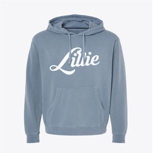 Lillie Louisiana Vintage Team Pigment-Dyed Hoodie