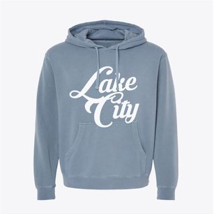 Lake City California Vintage Team Pigment-Dyed Hoodie