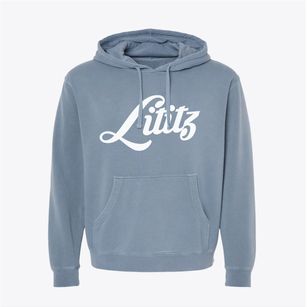 Lititz Pennsylvania Vintage Team Pigment-Dyed Hoodie