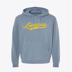 Lewisburg Pennsylvania Vintage Team Pigment-Dyed Hoodie